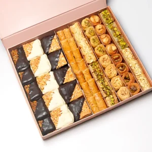 ASSORTED CHOCO CROCONTE BAKLAWA MAGNET GIFT BOX LG