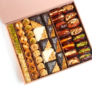 WG BAKLAWA-CROCONTE-DATES KHODRI STFD MAGNET GIFT BOX LG