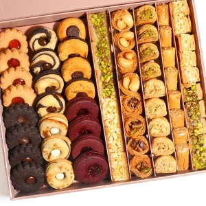 WG BAKLAWA AND PETIT FOUR MAGNET GIFT BOX LG