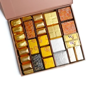 WG WRAPPED CHOCO MAGNET GIFT BOX MED