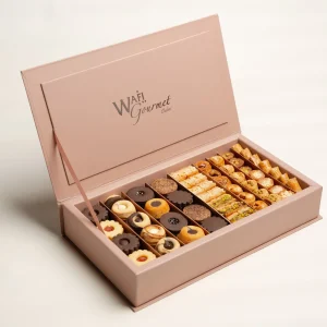 WG BAKLAWA AND PETIT FOUR GIFT BOX LG