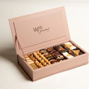 WG BAKLAWA, KHODRI DATES AND CROCCANTE GIFT BOX LG