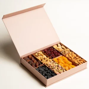 WG DRIED FRUIT AND BERRIES,NUTS AND RAISIN MAGNET GIFT BOX LG