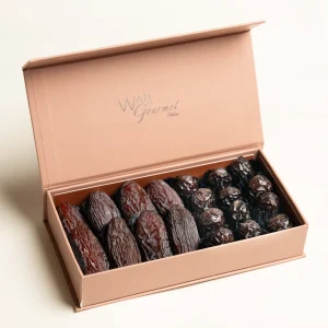 WG MAJDOUL AND AJWA DATES SEEDLESS MAGNET GIFT BOX SML