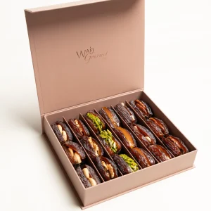 WG MAJDOUL DATES STUFFED MAGNET GIFT BOX MED