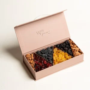 WG ASSORTED NUTS,RAISIN AND DRIED BERRIES MAGNET GIFT BOX SML